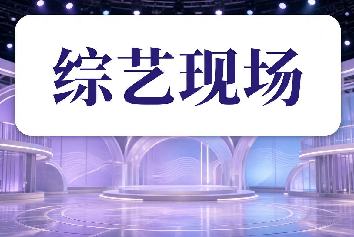 国产综艺现场
